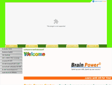 Tablet Screenshot of brainpowercenter.com